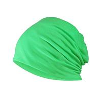 YOFASEN Bonnet Slouchy - Cancer Chimio Casquette en Coton Turban Chapeau Extensible Musulman Foulard pour Femmes Hommes, Vert, One Size