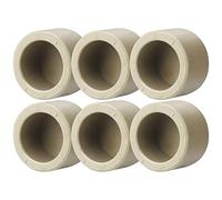 YOFASEN Capuchons Tuyaux D'Eau - 25mm PPR Tuyaux D'Eau Tuyau Adaptateur Coupleur, 6 pièces