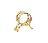 YOFASEN Colliers de Serrage (12PCS) - Tuyau Serre-joints à Tuyaux Colliers de Clip à Ressort Tuyau Serrage - 18 Sortes de Tailles - Ajustable en Acier au Manganèse Tuyau Pinces Clips Fixation, 15mm