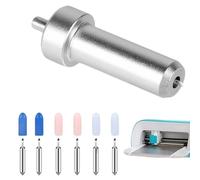 YOFDAL 6 Pièces Lames de Coupe avec Support, Lames de Rechange Compatible avec Joy, pour Traceur de Découpe