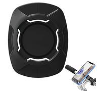 YOFDAL Adaptateur universel compatible avec Quad Lock - pour Smartphone Moto Vélo Voiture et Accessoires Résistant et Sécurisé pour Coque Quad Lock(noir)