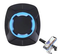 YOFDAL Adaptateur universel compatible avec Quad Lock - pour Smartphone Moto Vélo Voiture et Accessoires Résistant et Sécurisé pour Coque Quad Lock(bleu)