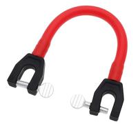 YOFDAL Connecteur de Pointe de Ski pour Enfants, Outils d'Aide à l'Entraînement Ski, Facile à Cale de Ski Entraîneur Learning Connecteur de Snowboard Accessoires pour Enfants Débutants (Rouge)