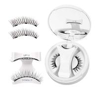 YOFDALCils Magnétiques avec Pince, Cils Magnétiques Naturels, Sans Eye-liner, Sans Colle Nécessaire (A)