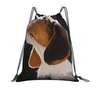 YOFIEN Beagle-Welpe, Hund, Willkommen, Garten, wasserabweisender Rucksack mit Kordelzug, für Damen und Herren, Sport, Fitnessstudio, Sackpack