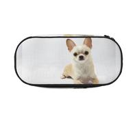 YOFIEN Chihuahua, Animaux isolés, Faune, mammifère de Race Pure, Petite Trousse à Crayons, Grande capacité, Organisateur de Papeterie de Bureau