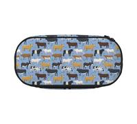 YOFIEN Ensemble de taureaux et de Vaches, Animaux de la Ferme, bétail, mammifère, Petite Trousse à Crayons, Grande capacité, Organisateur de Papeterie de Bureau
