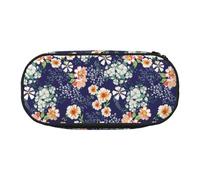 YOFIEN Magnifique Trousse à Crayons de Jardin Fleuri, Petite Trousse à Crayons de Grande capacité, Organisateur de Papeterie de Bureau