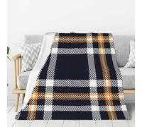 YOFIEN Plaid Tartan Super Doux, Couverture en Flanelle épaisse et Confortable pour canapé 80"x60"