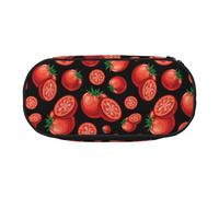 YOFIEN Tomates Rouges, Petite Trousse à Crayons, Grande capacité, Organiseur de Papeterie de Bureau