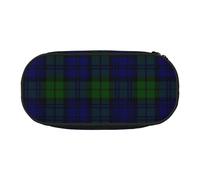 YOFIEN Trousse à Crayons à Motif Tartan Black Watch, Petite Trousse à Crayons de Grande capacité, Organiseur de Papeterie de Bureau