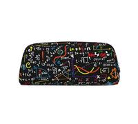 YOFIEN Trousse à Crayons avec formules mathématiques pour Filles, Pochette de Rangement pour stylos et Crayons avec Fermeture éclair