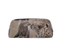 YOFIEN Trousse à Crayons Cheetah (2) pour Filles, Pochette de Rangement avec Fermeture éclair