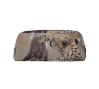 YOFIEN Trousse à Crayons Cheetah (2) pour Filles, Pochette de Rangement avec Fermeture éclair