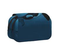 YOFIEN Trousse à Crayons Dreamer Orca, Organiseur de Papeterie Portable à Double Couche