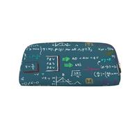 YOFIEN Trousse à Crayons imprimée de formules mathématiques pour Filles, Pochette de Rangement pour stylos avec Fermeture éclair
