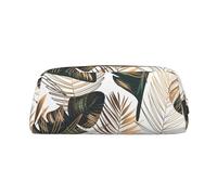 YOFIEN Trousse à Crayons imprimée Green Tropica pour Filles, Pochette de Rangement avec Fermeture éclair