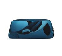YOFIEN Trousse à Crayons Orca Dreamer pour Filles, Pochette de Rangement avec Fermeture éclair