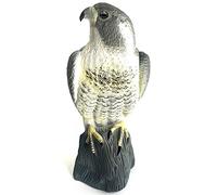 Yofit Bird Épouvantail Faux Cornes Hawk Leurre, Bird Répulsif protecteurs de Jardin, Naturel Ennemi Pest dissuasif Épouvantail
