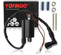 YOFMOO Bobine d'allumage compatible avec Kawasaki ATV Bayou KLF 300 KLF300 KLF300A KLF300B KLF300C KLT160 KLT200 KLT250 1986-1990 1991 1992 1993 1994 1995 96 19 97 1998 1999 2000 2001 2002 2003 2004