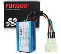 YOFMOO Boîtier CDI 6 broches pour scooter GY6 50cc - 70cc - 80cc - 90cc - 110cc - 125cc - 150cc 4-temps ATV Go Kart cyclomoteur quad Pit Dirt Mini Pocket Bike Chopper