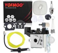 YOFMOO Kit de carburateur compatible avec Zama RB-K118 RB-K119 Echo A021004231 Stihl GCA45 HC-2420 tondeuse à haie débroussailleuse débroussailleuse tronçonneuse Carb