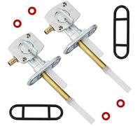YOFMOO Lot de 2 interrupteurs de valve de robinet de carburant compatibles avec Kawasaki Prairie 300 360 400 KS125 KLX125L KLX250R KLX300R KSF250A KVF300A KVF300B KZ400A KZ440G Big Wheel 200 350 8 0