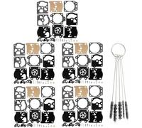 YOFMOO Lot de 5 kits de réparation de carburateur compatibles avec K10-WAT WA WT Series 2 cycles Carb String Trimmer Souffleur Tronçonneuse Poulan Weedeater Ryobi Ryan IDC Homelite Lawnboy Toro