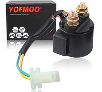 YOFMOO Relais solénoïde de démarrage compatible avec Yamaha Badger Big Bear Breeze Champ Grizzly Kodiak Raptor Riva Tri Moto YFM80 YFM100 YFA YFA1 YFM125 YFM200 YFM225 YFM250 YFM350 YFM400 YFM600