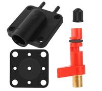 YOFMOO Solénoïde d'amorçage compatible avec 18-7044 Kit de valve d'entretien compatible avec moteur hors-bord Johnson Evinrude 2 temps OMC 175158 Sierra Marine BRP OMC 437228 341297 341071 331365