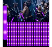 YOFOBU Lot de 60 bâtons lumineux en mousse à DEL en vrac, bâtons lumineux avec 3 modes clignotants, baguettes phosphorescentes, fournitures de fête pour la fête des mères, le 4 juillet, un mariage, un