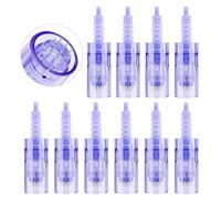 Yofuly Aiguille Dermapen 12 Aiguilles, 10 Pièces Derma Pen De Remplacement Dermapen Cartouches Aiguilles Pour Ultima Derma Pen A6 Stylo électrique Derma Pen Système