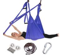 Yoga Aérien Swing Set Yoga Hamac Antigravity Plafond Suspendu Yoga Sling L10435 Multicolore