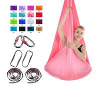 Yoga Aérien Swing Set Yoga Hamac Antigravity Plafond Suspendu Yoga Sling L10441 Multicolore