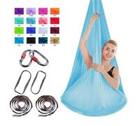 Yoga Aérien Swing Set Yoga Hamac Antigravity Plafond Suspendu Yoga Sling L10444 Multicolore