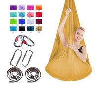 Yoga Aérien Swing Set Yoga Hamac Antigravity Plafond Suspendu Yoga Sling L10452 Multicolore