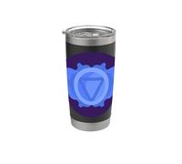 Yoga Ajna Sensibilisation Third Eye Chakra Brahman Gobelet isotherme en acier inoxydable double paroi
