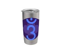 Yoga Ajna Sensibilisation Third Eye Chakra Brahman Gobelet isotherme en acier inoxydable double paroi