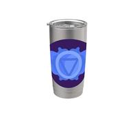Yoga Ajna Sensibilisation Third Eye Chakra Brahman Gobelet isotherme en acier inoxydable double paroi