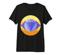 Yoga Ajna Sensibilisation Third Eye Chakra Brahman T-Shirt Haut de Gamme