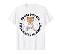 Yoga Anime-Manga Chat Méditation Bouddhisme drôles Chat T-Shirt