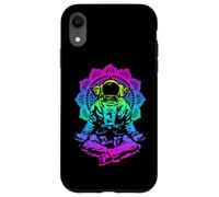 Yoga Astronaute Mandala Zen Méditation Lotus Pose Coque pour iPhone XR