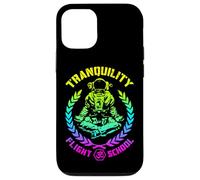 Yoga Astronaute Tranquility Vol School Zen Meditation Coque pour iPhone 12/12 Pro