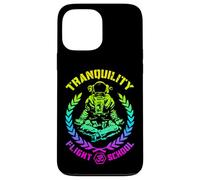 Yoga Astronaute Tranquility Vol School Zen Meditation Coque pour iPhone 13 Pro Max