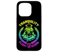 Yoga Astronaute Tranquility Vol School Zen Meditation Coque pour iPhone 15 Pro