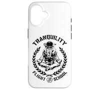 Yoga Astronaute Tranquility Vol School Zen Meditation Coque pour iPhone 16