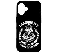 Yoga Astronaute Tranquility Vol School Zen Meditation Coque pour iPhone 16
