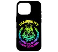 Yoga Astronaute Tranquility Vol School Zen Meditation Coque pour iPhone 16 Pro