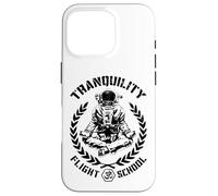 Yoga Astronaute Tranquility Vol School Zen Meditation Coque pour iPhone 16 Pro