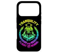 Yoga Astronaute Tranquility Vol School Zen Meditation Coque pour iPhone 17 Pro